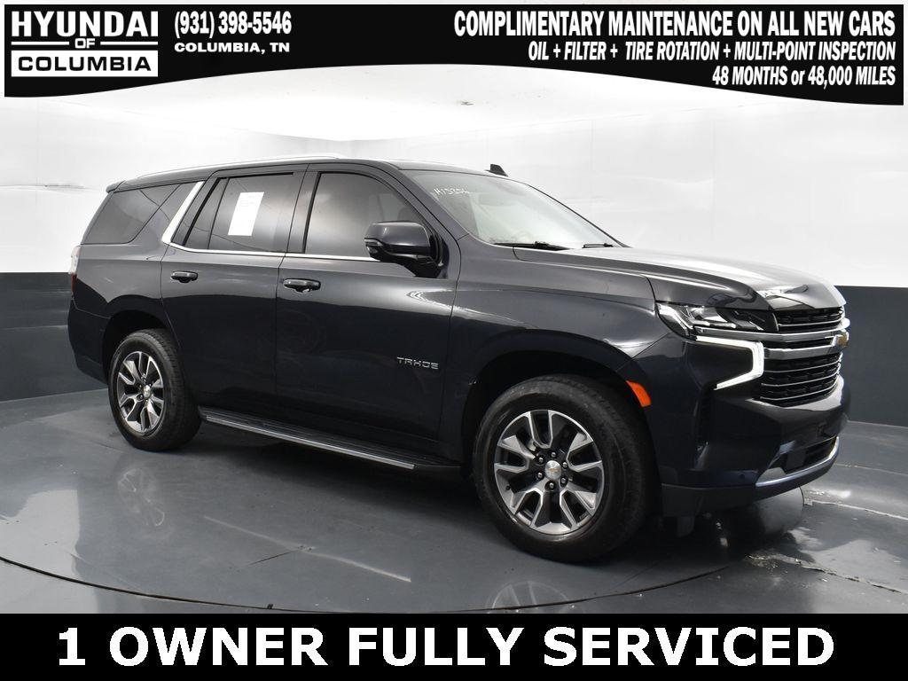 used 2023 Chevrolet Tahoe car, priced at $54,342
