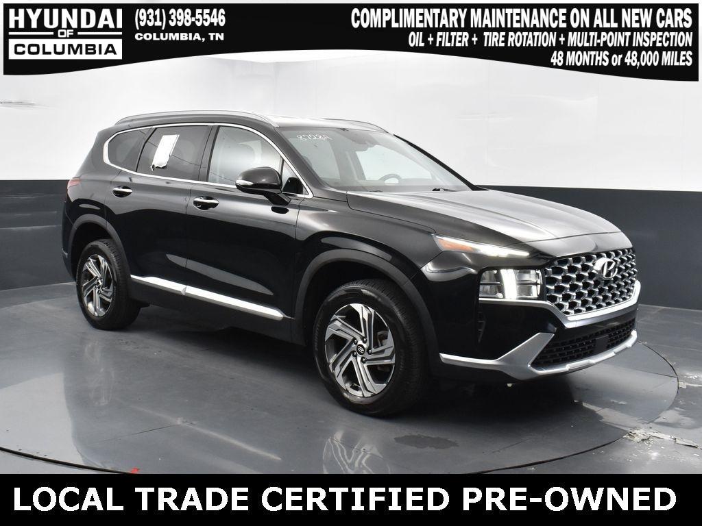 used 2021 Hyundai Santa Fe car, priced at $21,514