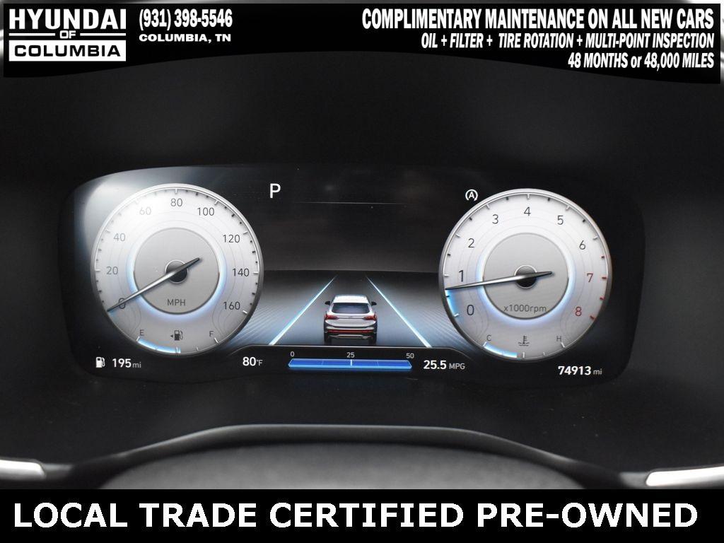 used 2021 Hyundai Santa Fe car, priced at $21,514