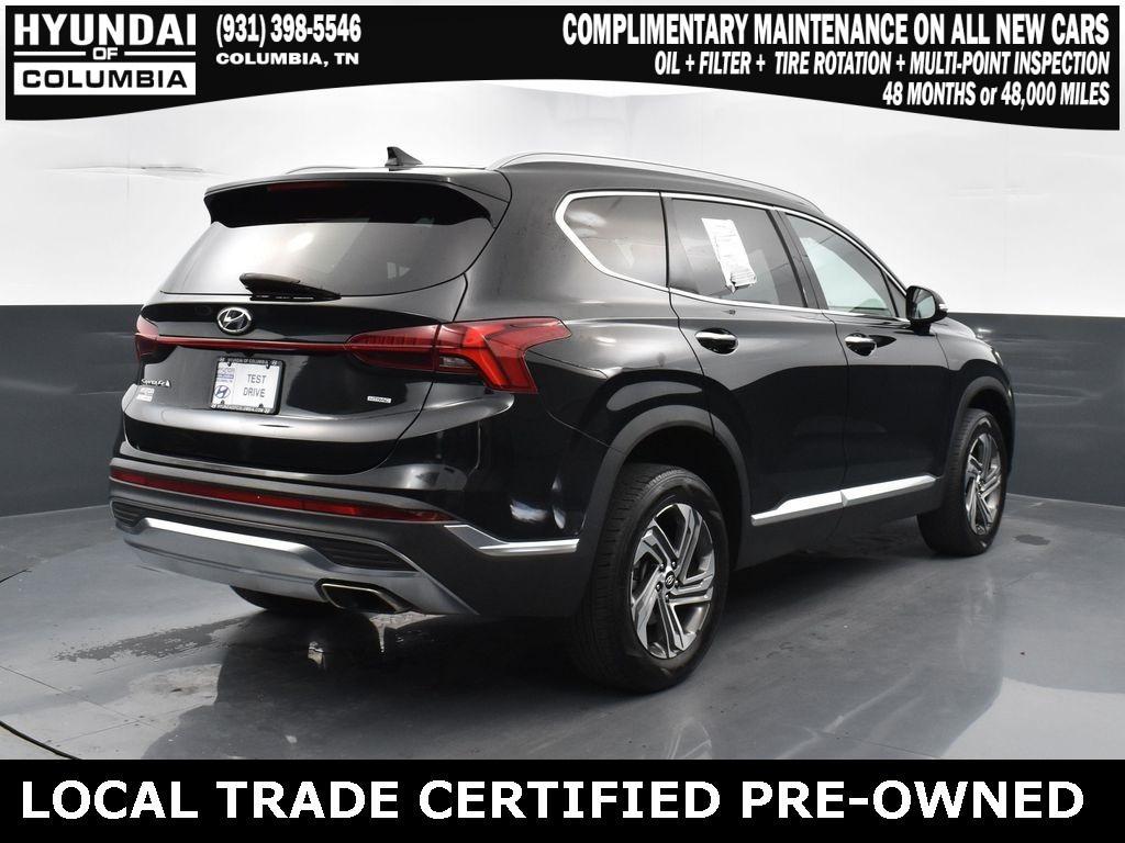 used 2021 Hyundai Santa Fe car, priced at $21,514