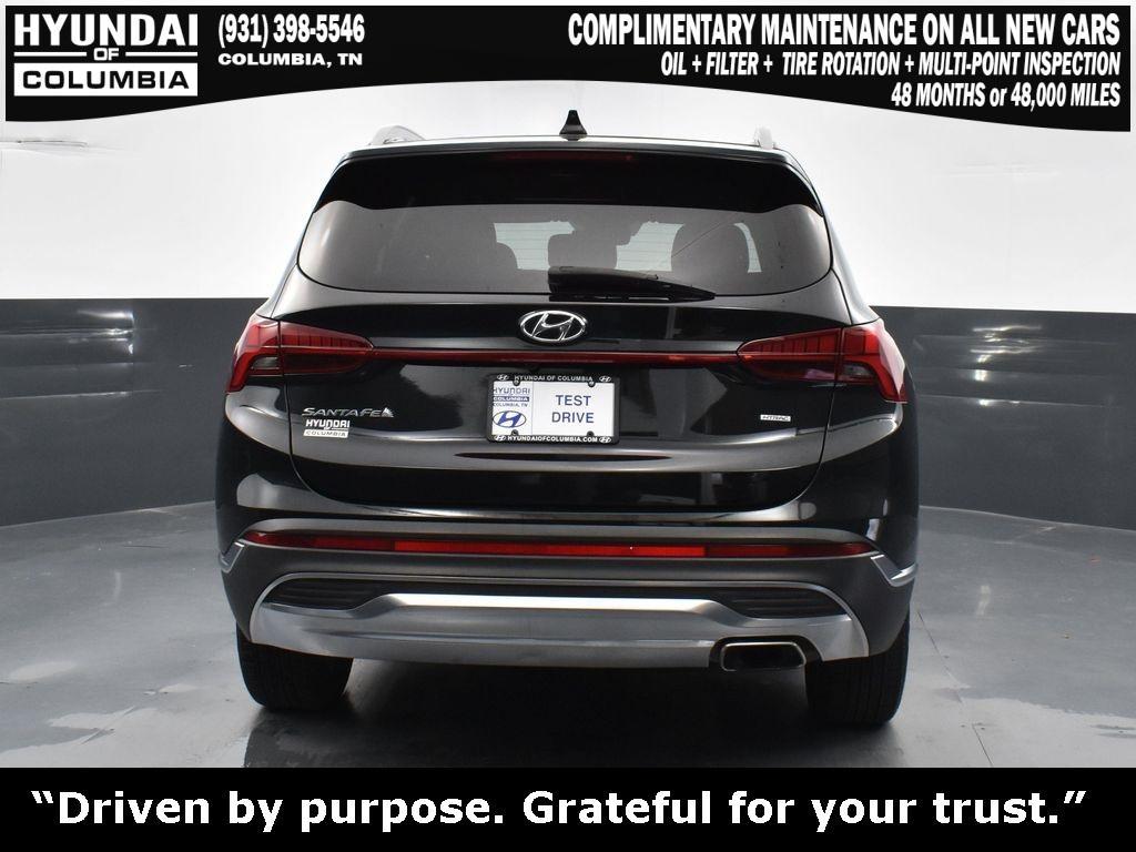 used 2021 Hyundai Santa Fe car, priced at $19,538
