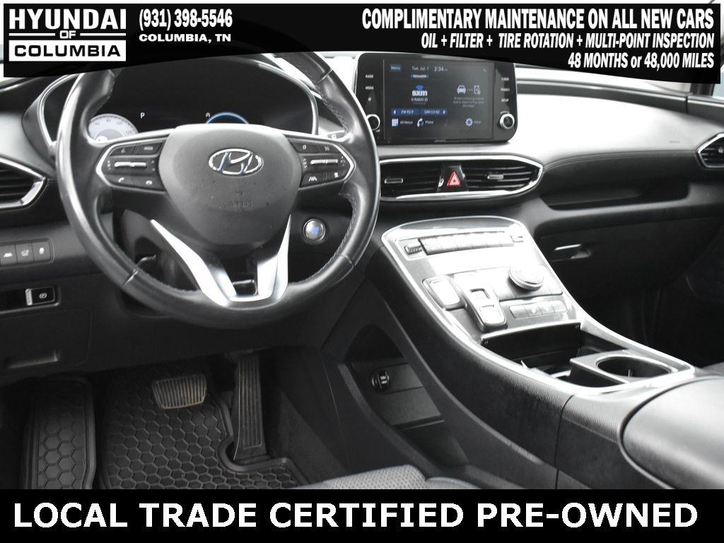 used 2021 Hyundai Santa Fe car, priced at $21,514