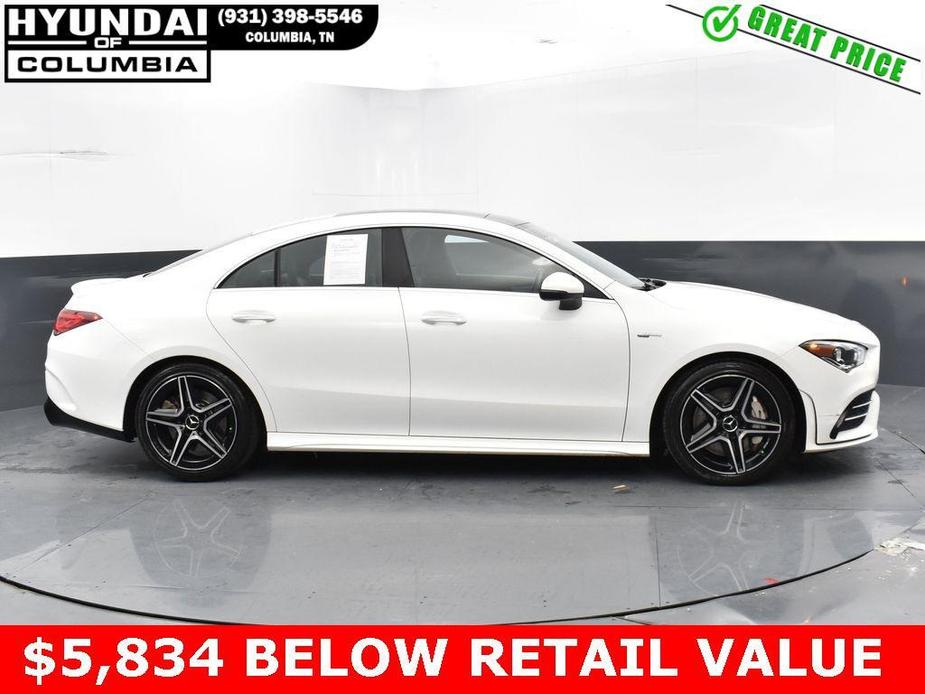 used 2020 Mercedes-Benz AMG CLA 35 car, priced at $28,904