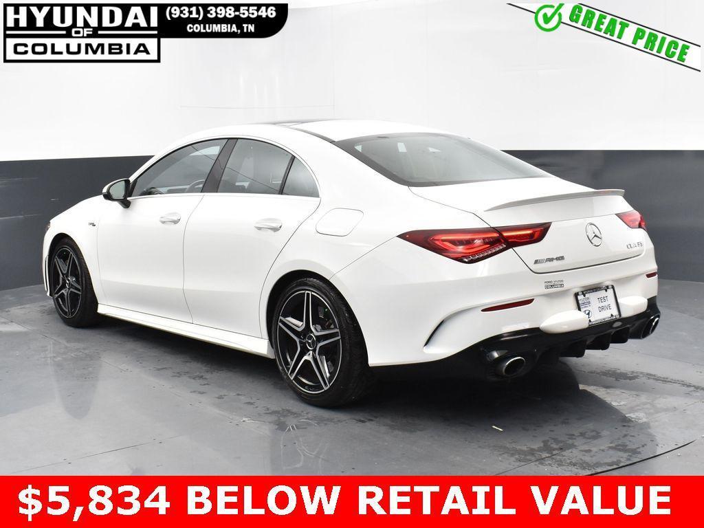 used 2020 Mercedes-Benz AMG CLA 35 car, priced at $28,904