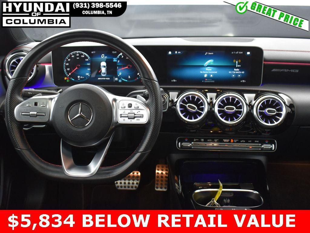 used 2020 Mercedes-Benz AMG CLA 35 car, priced at $28,904