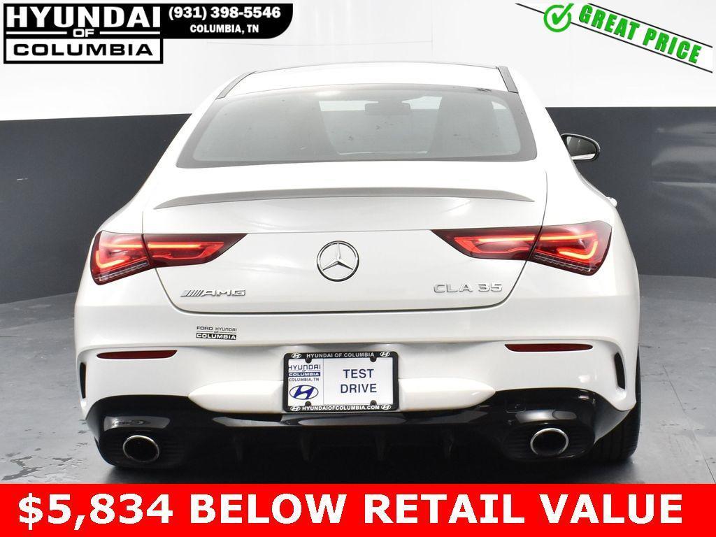 used 2020 Mercedes-Benz AMG CLA 35 car, priced at $28,904