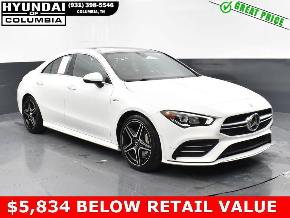 used 2020 Mercedes-Benz AMG CLA 35 car, priced at $28,904