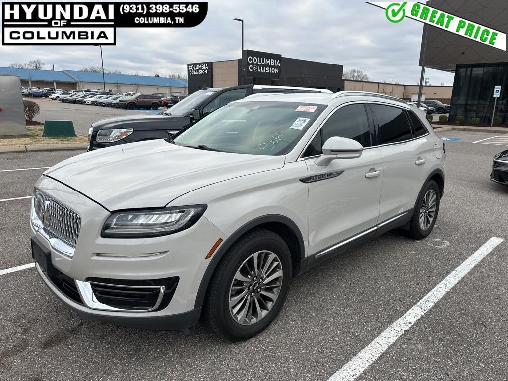 used 2020 Lincoln Nautilus car, priced at $21,130