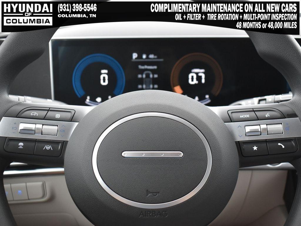 new 2025 Hyundai Tucson car, priced at $30,121