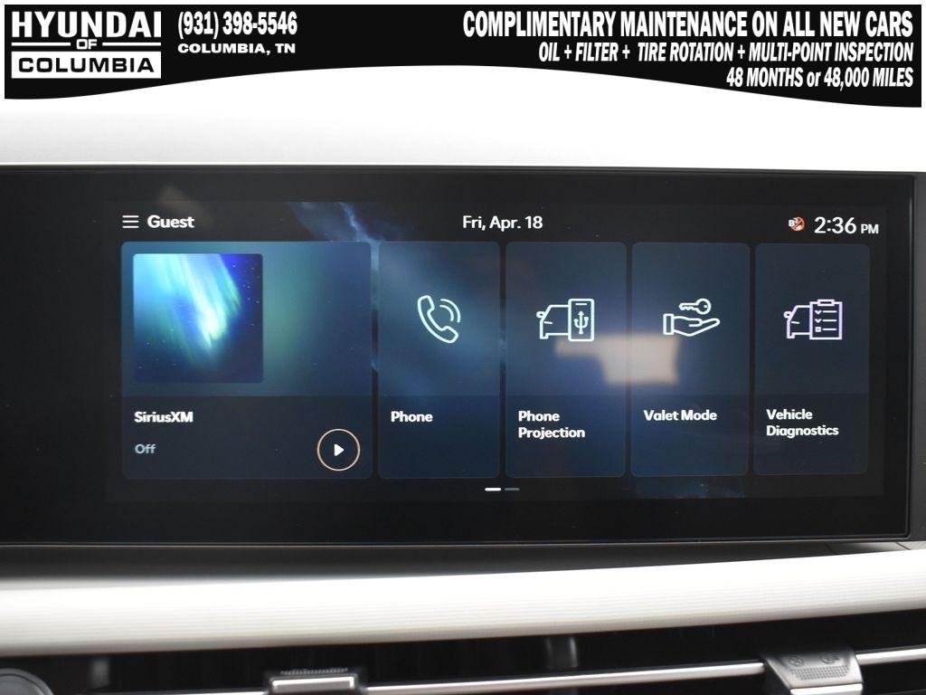 new 2025 Hyundai Tucson car, priced at $30,121