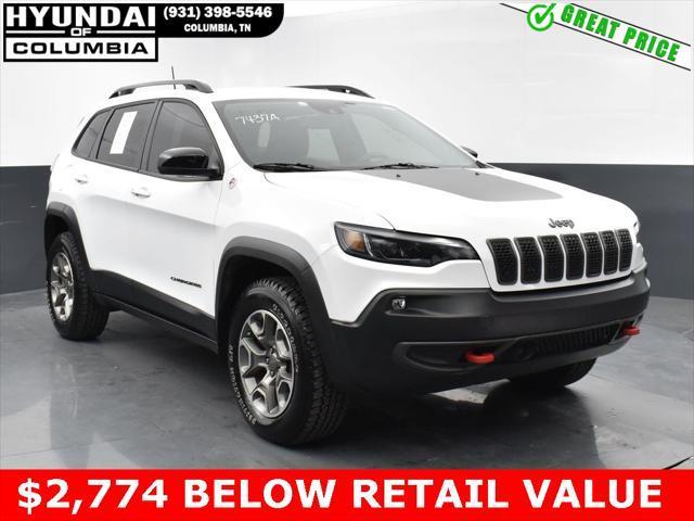 used 2022 Jeep Cherokee car, priced at $25,590