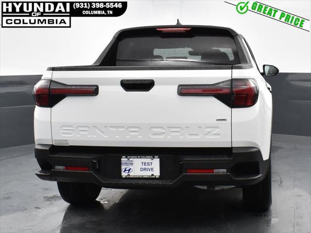 new 2025 Hyundai Santa Cruz car, priced at $31,558