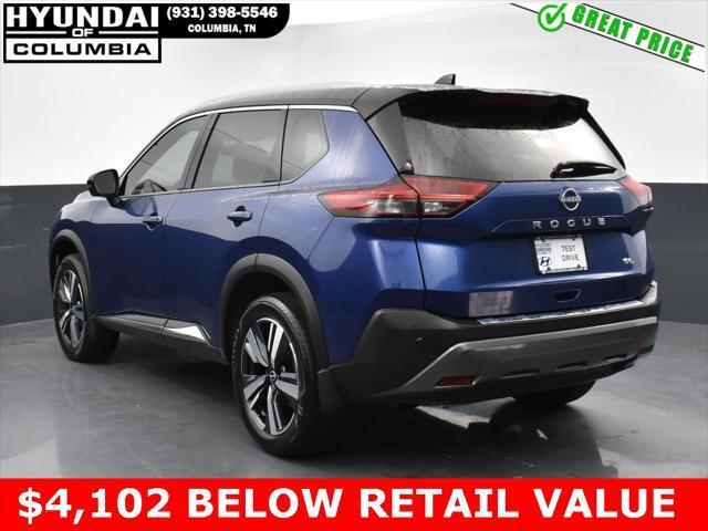 used 2023 Nissan Rogue car, priced at $25,017