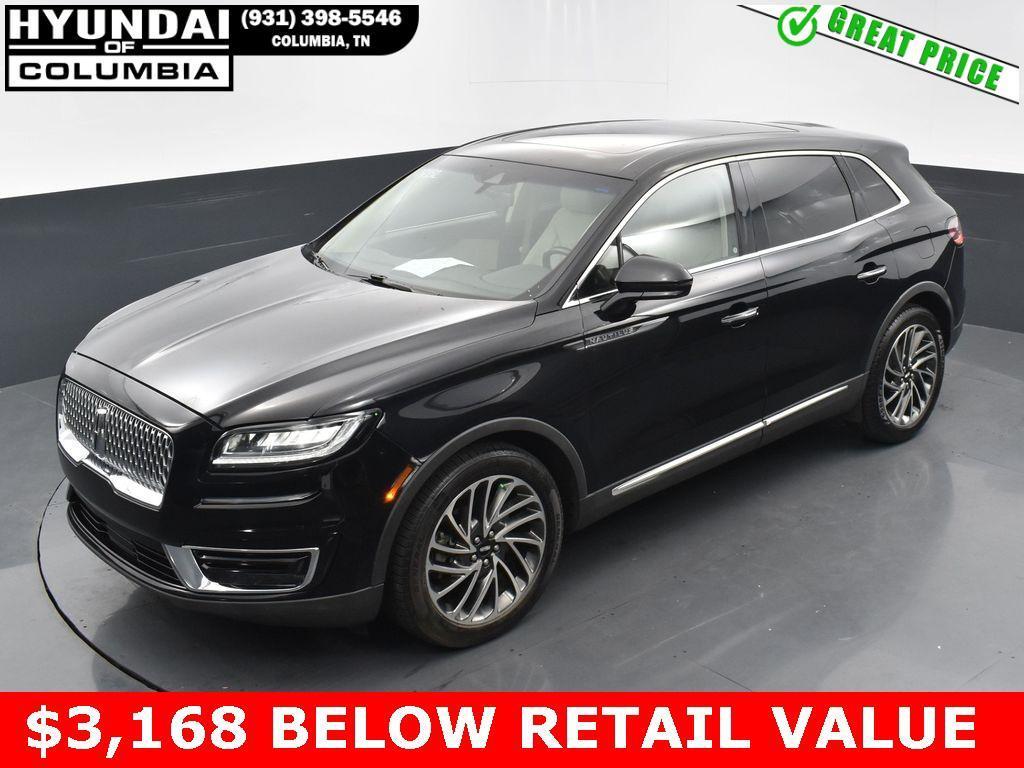 used 2019 Lincoln Nautilus car, priced at $22,521