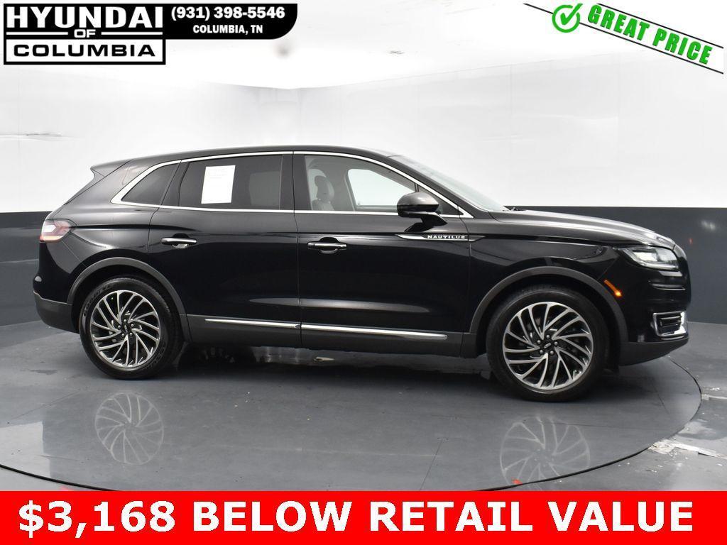 used 2019 Lincoln Nautilus car, priced at $22,521