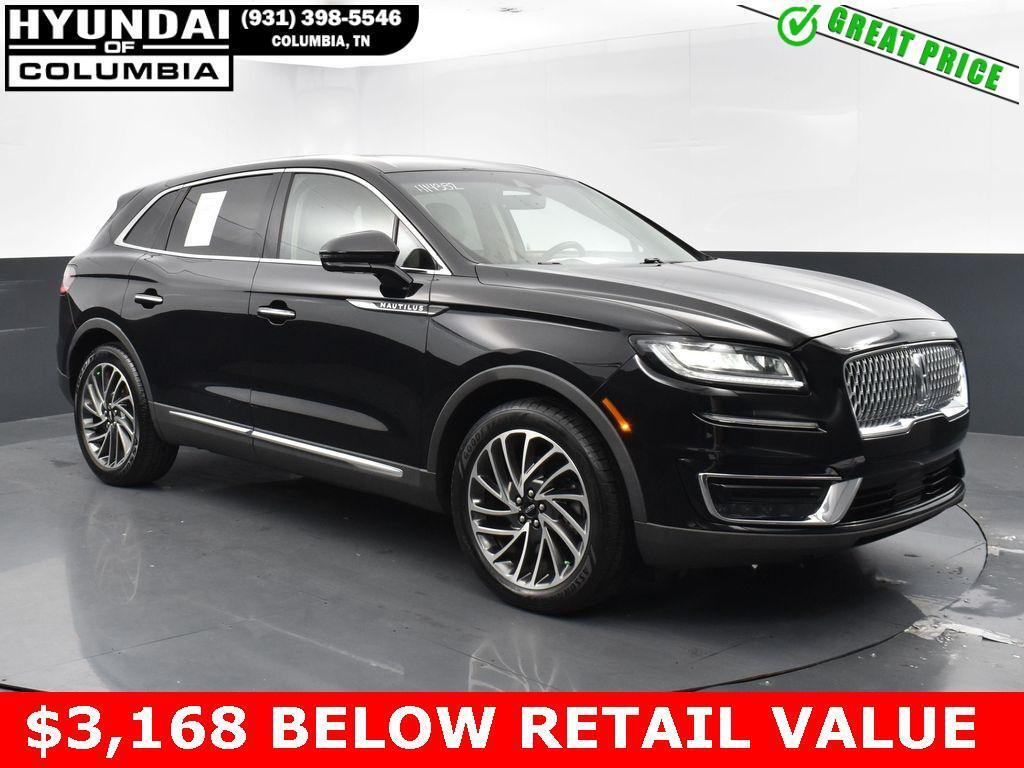 used 2019 Lincoln Nautilus car, priced at $22,521