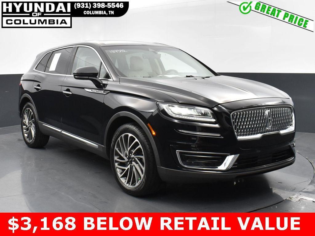 used 2019 Lincoln Nautilus car, priced at $22,521