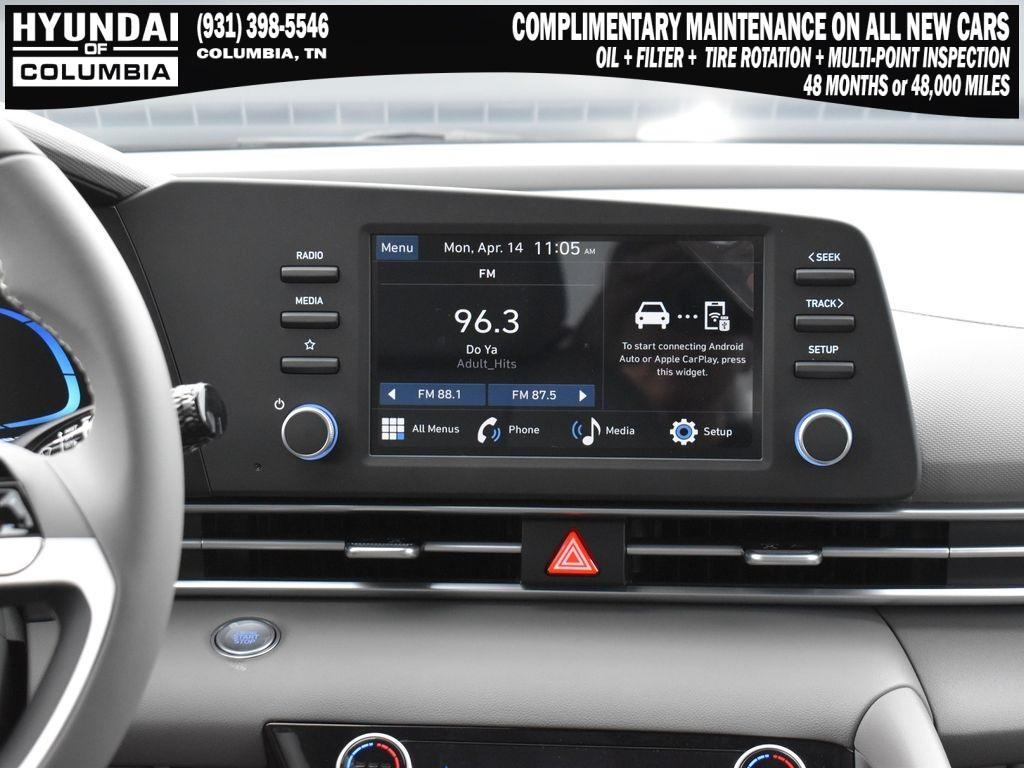 new 2025 Hyundai Elantra car, priced at $23,775
