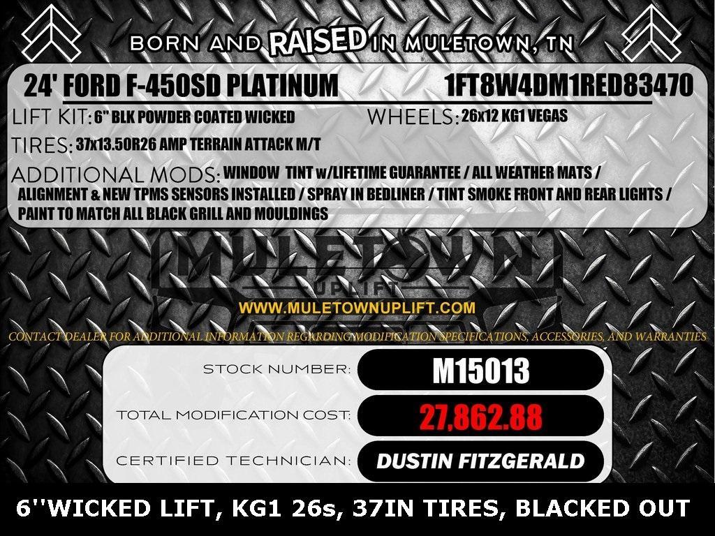 used 2024 Ford F-450 car, priced at $134,897