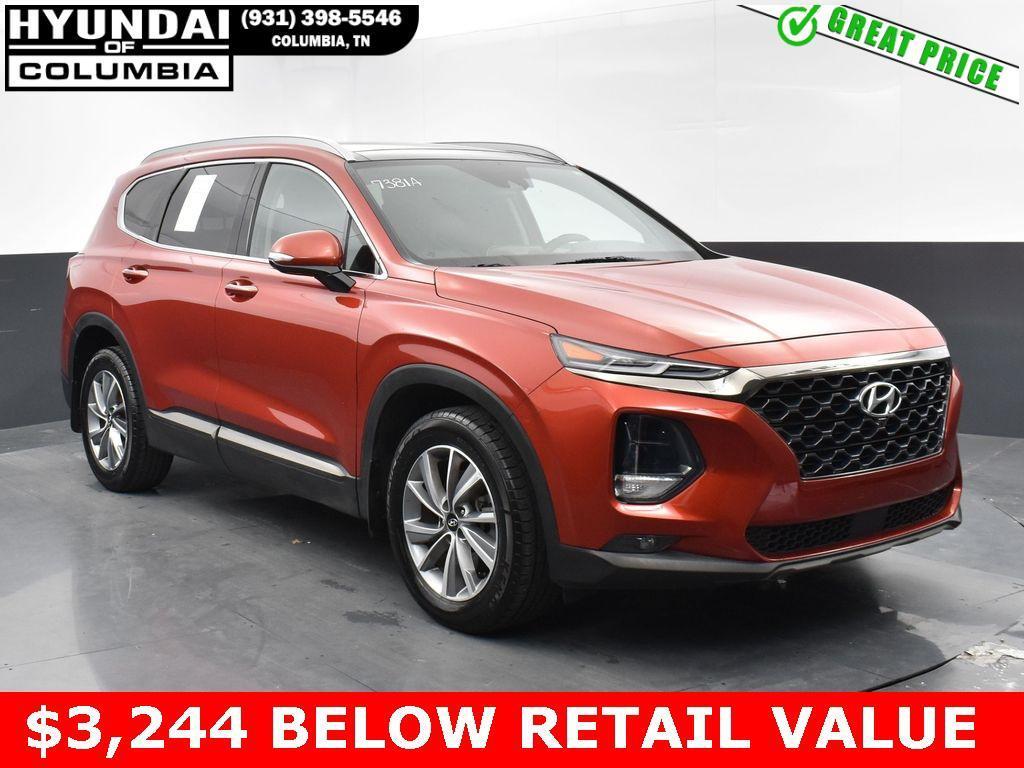 used 2020 Hyundai Santa Fe car, priced at $21,895