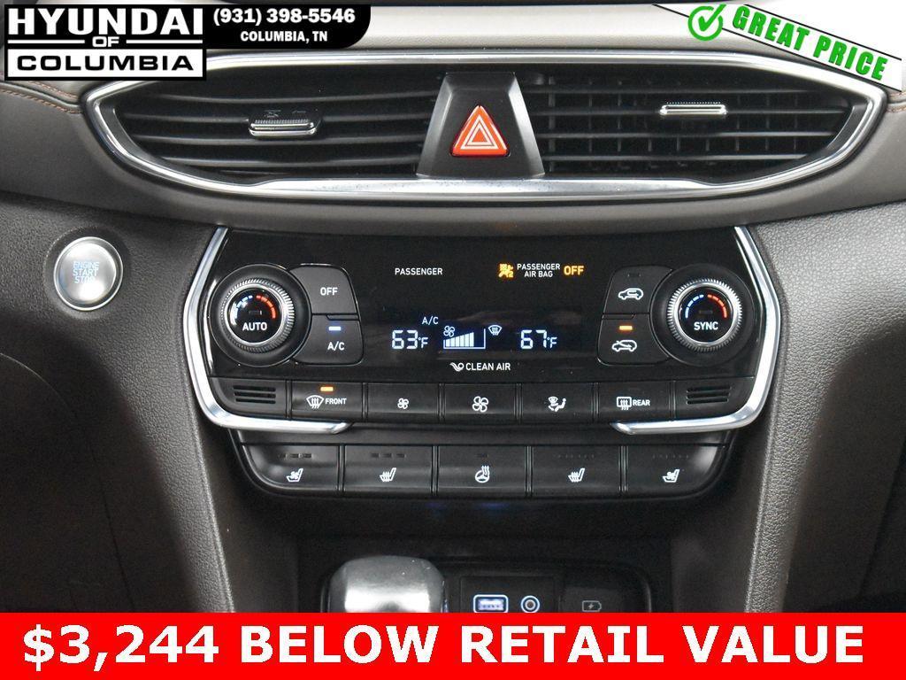 used 2020 Hyundai Santa Fe car, priced at $21,895