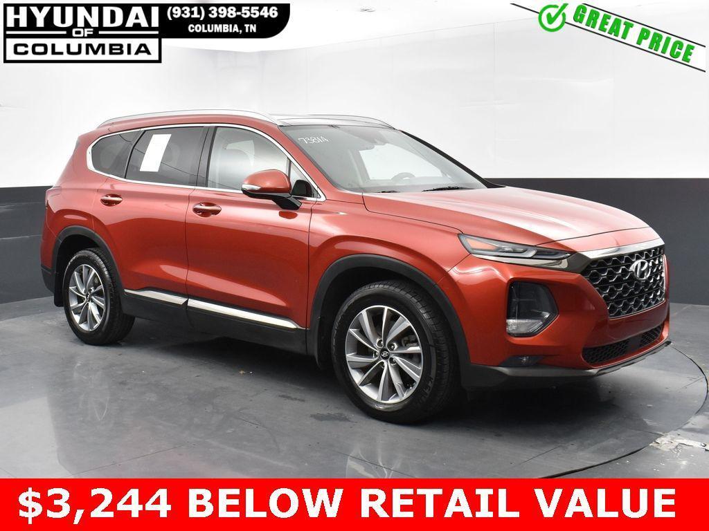 used 2020 Hyundai Santa Fe car, priced at $21,895