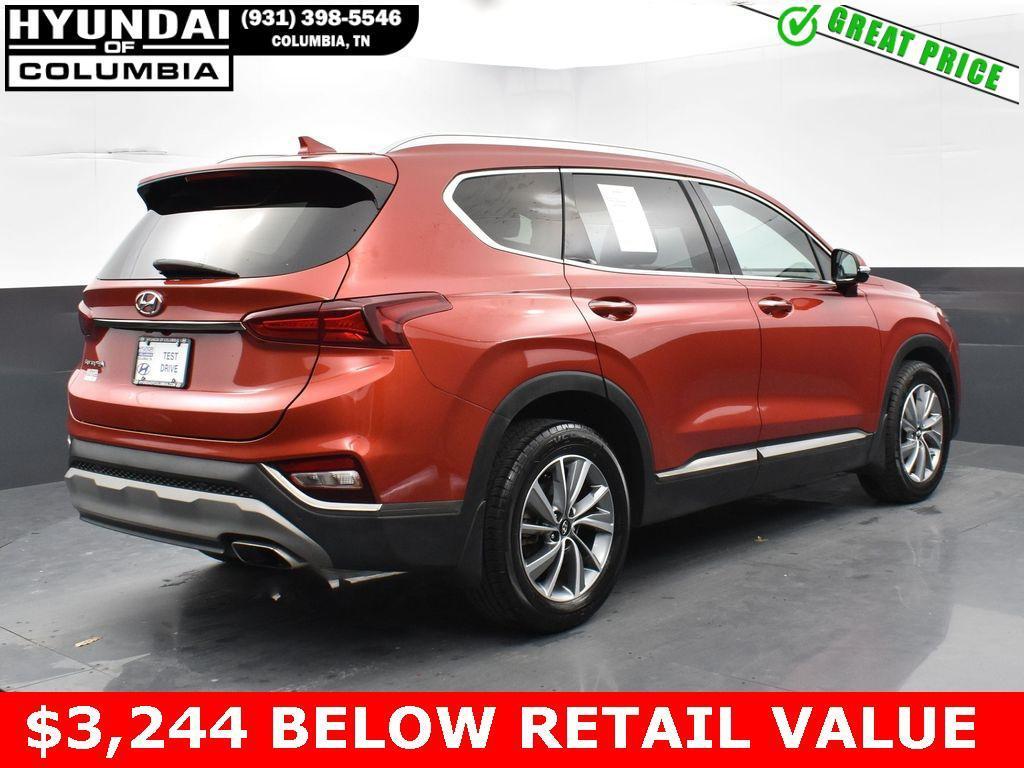 used 2020 Hyundai Santa Fe car, priced at $21,895