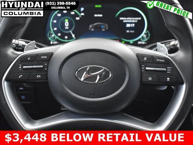 used 2023 Hyundai Sonata Hybrid car, priced at $26,453