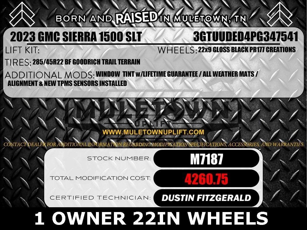 used 2023 GMC Sierra 1500 car, priced at $54,215