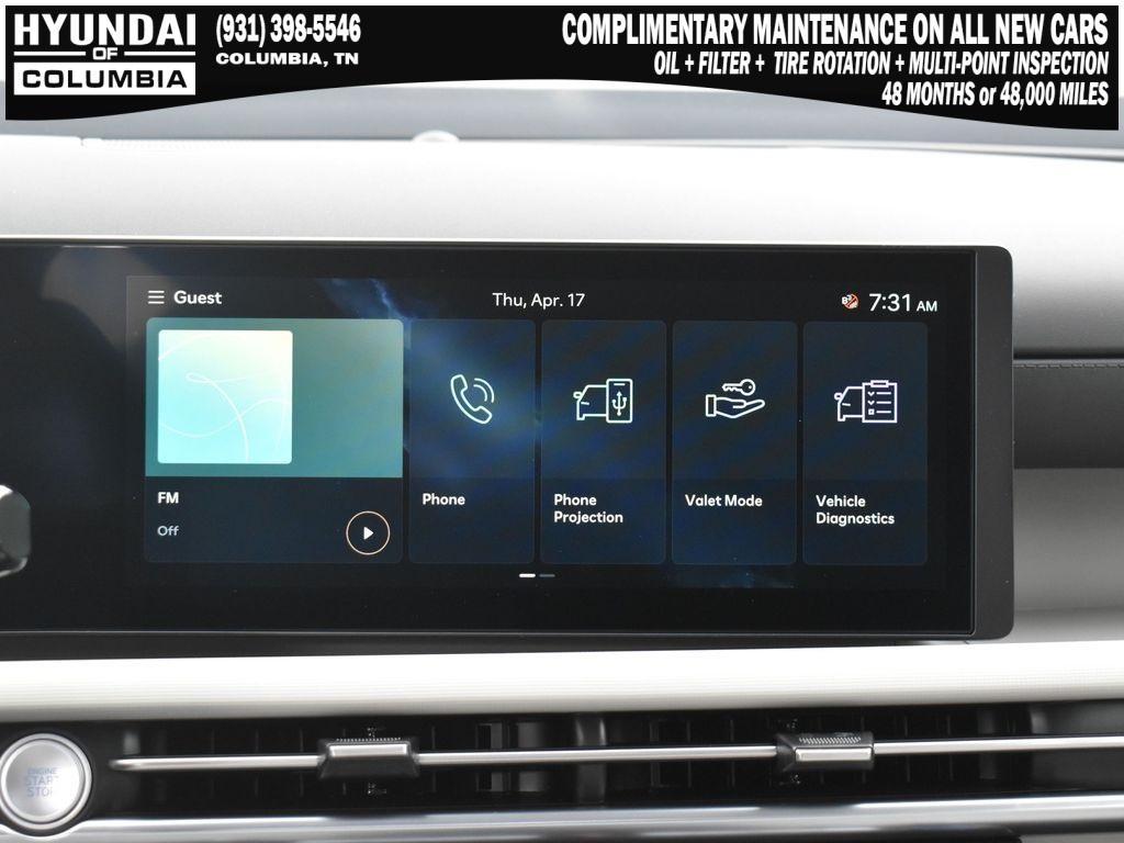 new 2025 Hyundai Tucson car, priced at $30,121