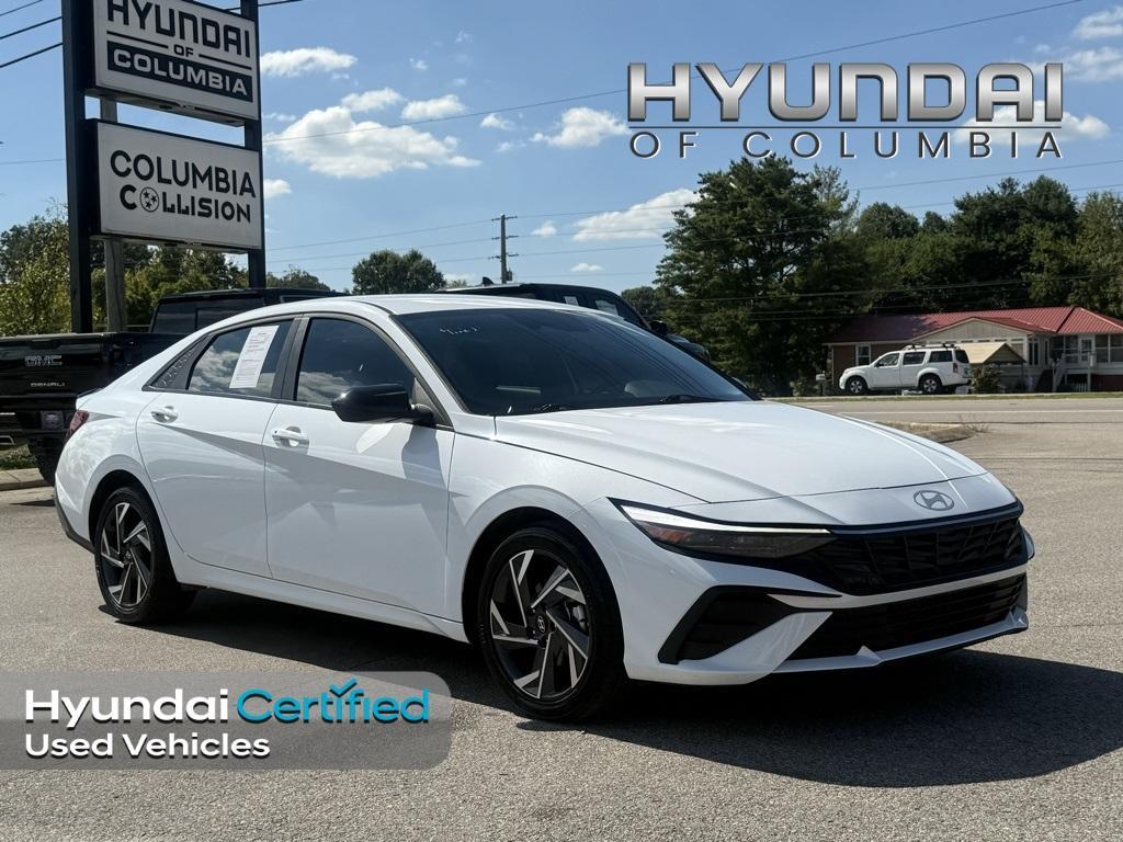 used 2025 Hyundai Elantra car, priced at $19,955
