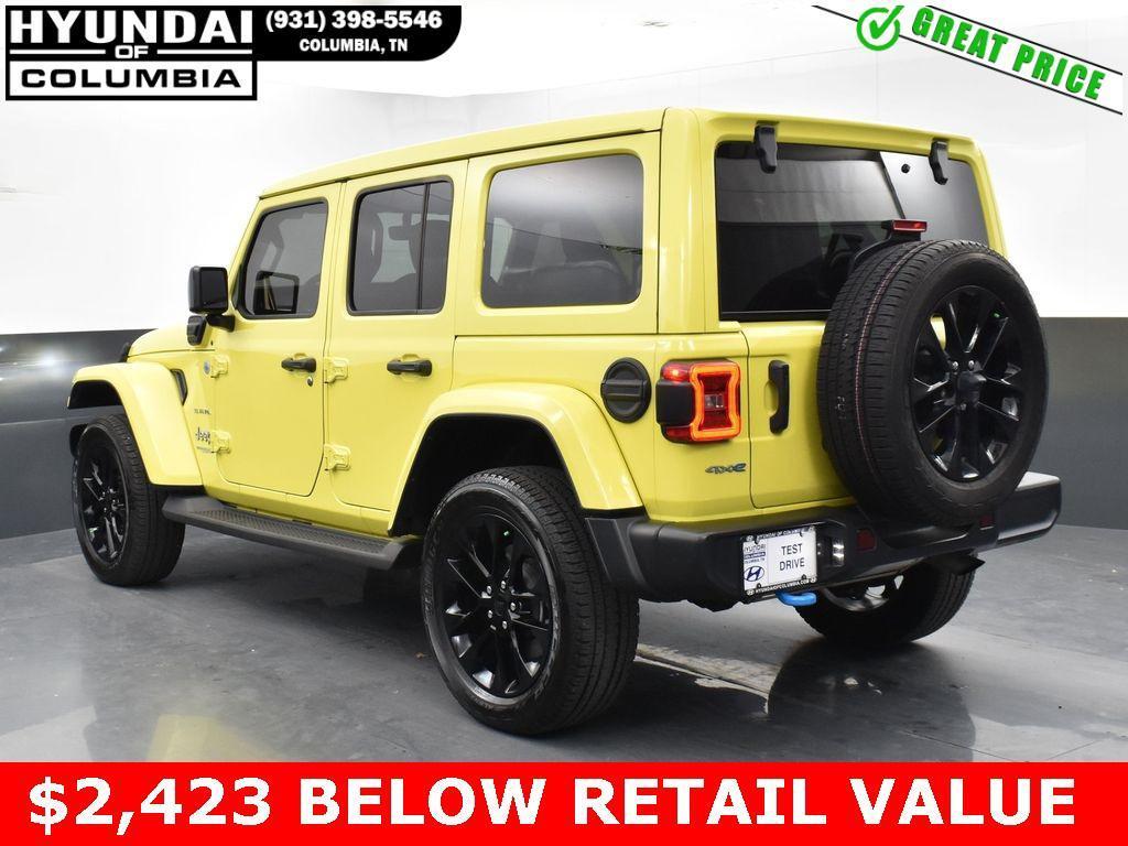 used 2022 Jeep Wrangler Unlimited 4xe car, priced at $31,874