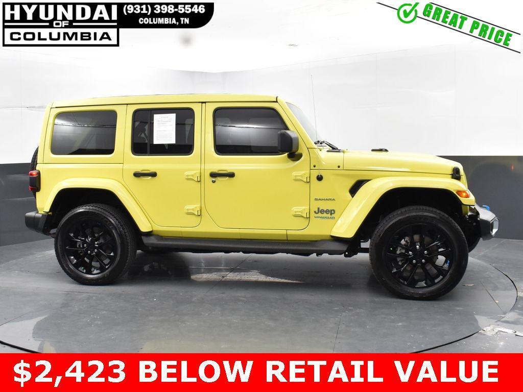 used 2022 Jeep Wrangler Unlimited 4xe car, priced at $31,874