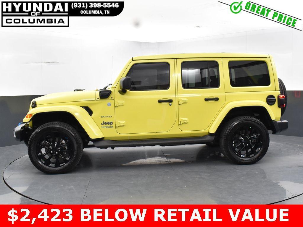 used 2022 Jeep Wrangler Unlimited 4xe car, priced at $31,874