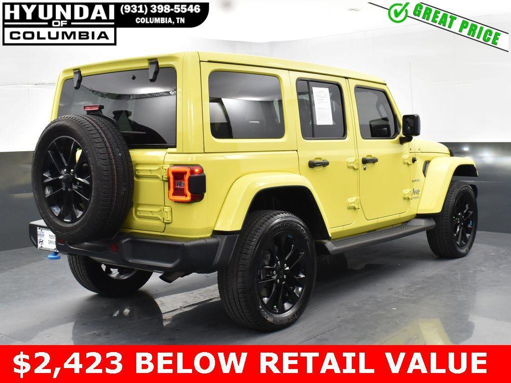 used 2022 Jeep Wrangler Unlimited 4xe car, priced at $31,874