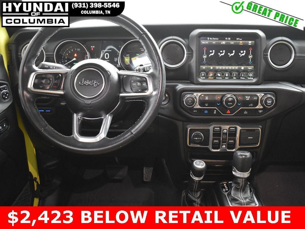 used 2022 Jeep Wrangler Unlimited 4xe car, priced at $31,874