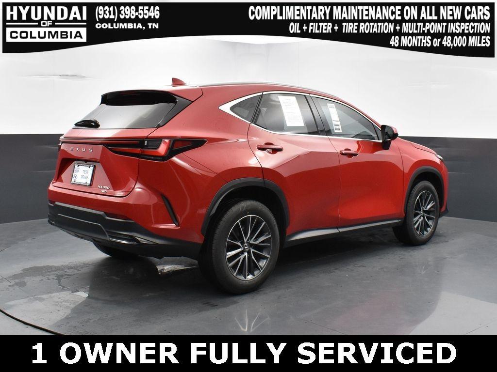 used 2022 Lexus NX 350 car, priced at $35,446