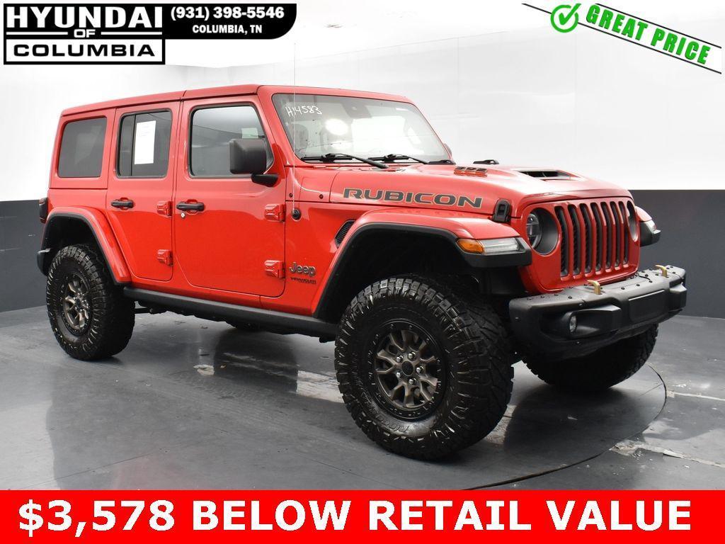 used 2021 Jeep Wrangler Unlimited car, priced at $73,136