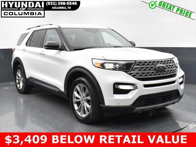 used 2022 Ford Explorer car, priced at $28,419