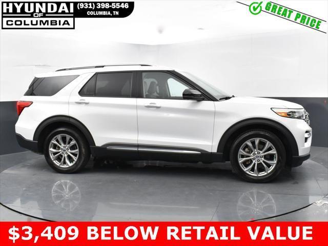 used 2022 Ford Explorer car, priced at $28,419