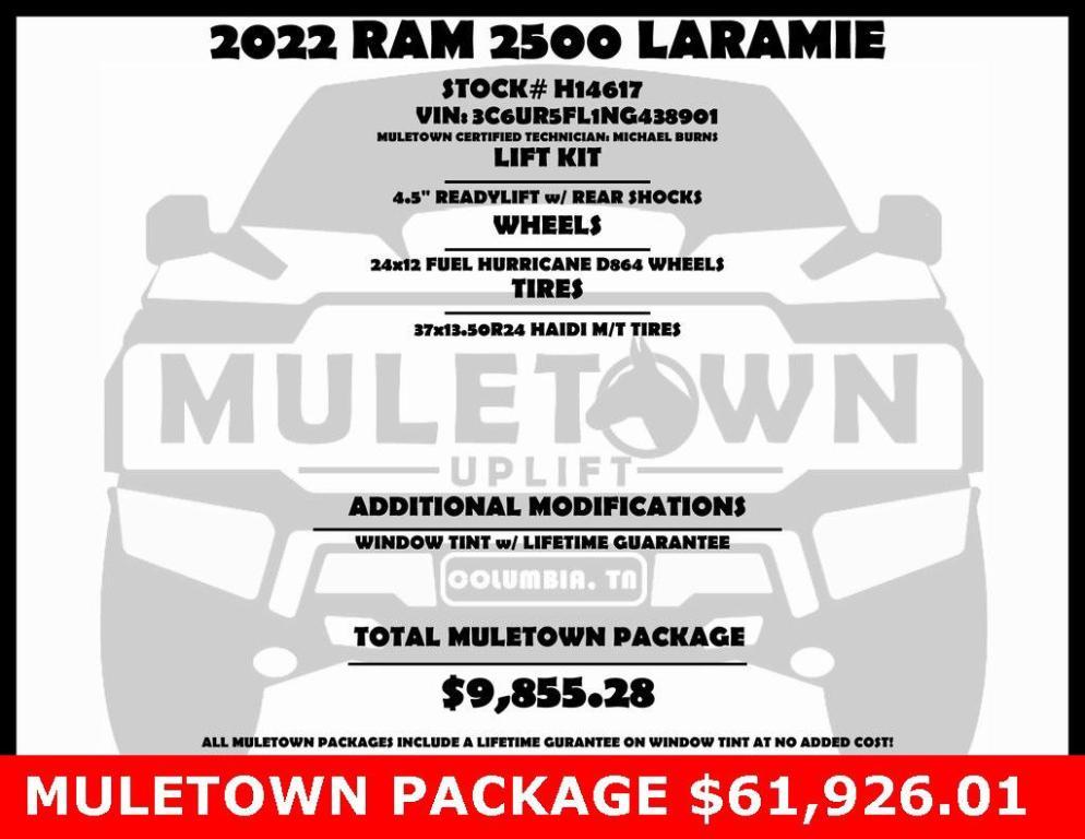 used 2022 Ram 2500 car, priced at $52,070