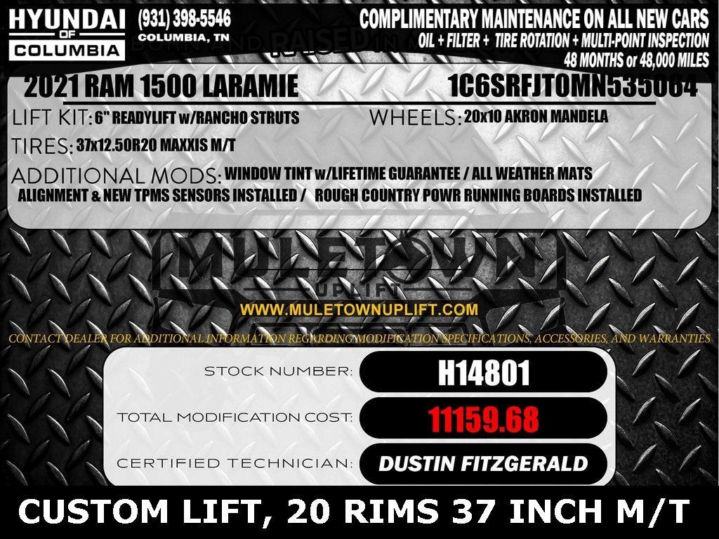 used 2021 Ram 1500 car, priced at $39,998