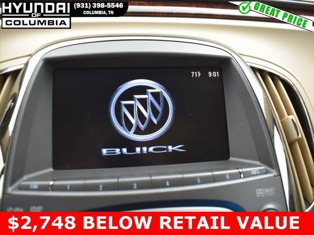 used 2012 Buick LaCrosse car, priced at $9,285