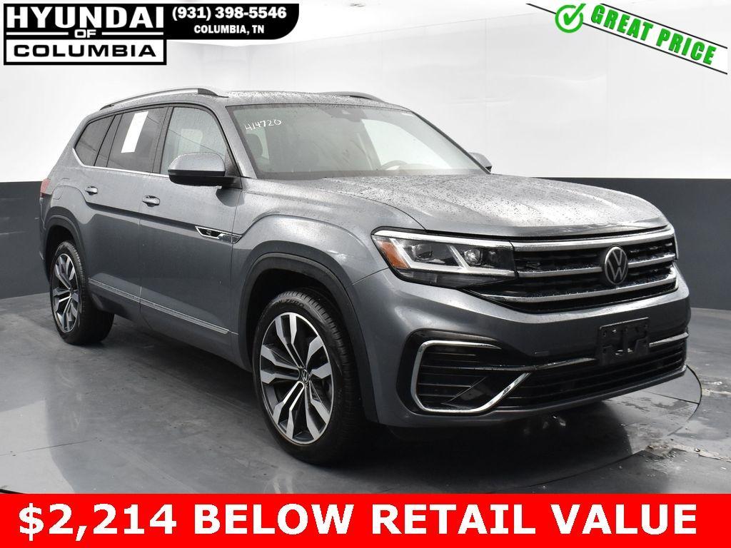 used 2021 Volkswagen Atlas car, priced at $29,794