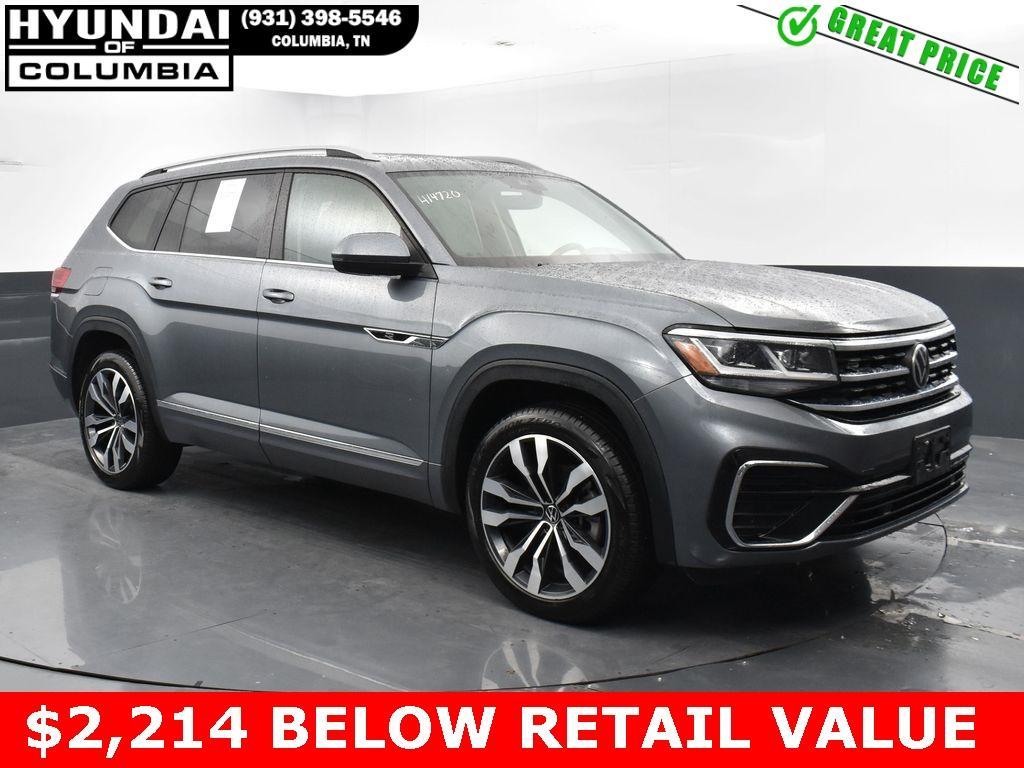 used 2021 Volkswagen Atlas car, priced at $29,794