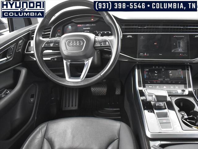 used 2021 Audi Q7 car, priced at $42,899