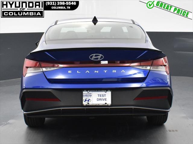 new 2025 Hyundai Elantra car, priced at $22,999