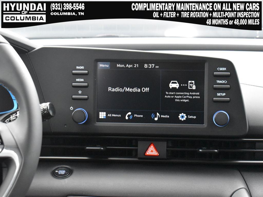 new 2025 Hyundai Elantra car, priced at $23,760