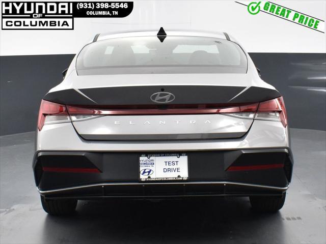 new 2025 Hyundai Elantra car, priced at $25,528