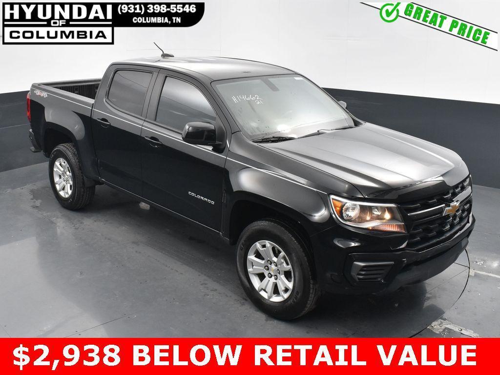 used 2021 Chevrolet Colorado car, priced at $25,705